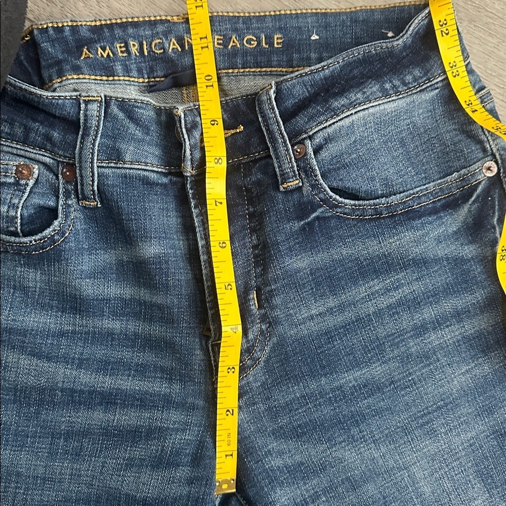 American Eagle Outfitters Dark Blue Denim size 28 - Picture 7 of 11